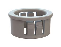 ESSENTRA COMPONENTS 22MP08711W Grommet, Open, 0.687 ", Nylon 6 (Polyamide 6), 0.875 ", 0.125 "