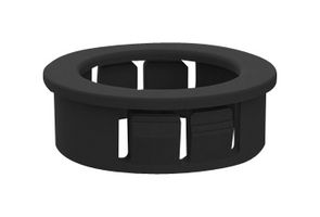 ESSENTRA COMPONENTS 22MP12515 Grommet, Open, 0.937 ", Nylon 6 (Polyamide 6), 1.25 ", 0.125 "