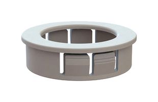 ESSENTRA COMPONENTS 22MP15017W Grommet, Open, 1.062 ", Nylon 6 (Polyamide 6), 1.5 ", 0.125 "