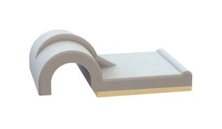 ESSENTRA COMPONENTS 22SPC20000 Fastener, Adhesive Backed Cable Clip, 5.2 mm, Nylon 6.6 (Polyamide 6.6), Natural, 20.5 mm
