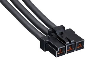 HIROSE / HRS DF60A-3S-10.16C Rectangular Connector, EnerBee DF60 Series, 3 Contacts, Receptacle, 10.16 mm, Crimp, 1 Row