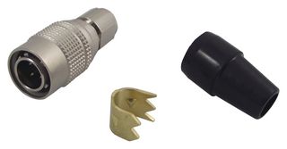 HIROSE / HRS HR10A-7P-4SC(73) Circular Connector, Miniature Circular Connector, HR10A Series, Cable Mount Plug, 4 Contacts