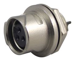 HIROSE / HRS LF07WBR-3S Circular Connector, Sealed Circular Connector, LF Series, Panel Mount Receptacle, 3 Contacts