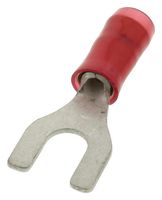 AMP - TE CONNECTIVITY 32050 Fork / Spade Tongue Terminal, PIDG Series, 22 AWG, 16 AWG, 1.65 mm², M4, #8