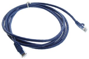 AIM CAMBRIDGE - CINCH CONNECTIVITY 73-7792-7 Ethernet Cable, Cat5e, RJ45 Plug to RJ45 Plug, UTP (Unshielded Twisted Pair), Blue, 2.133 m, 7 ft