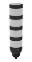 BANNER ENGINEERING TL50GBYRQ Tower Light, 4 Tier, Blue/Green/Red/Yellow, Steady, 93 dB, , 30 VDC, IP67/NEM 4X