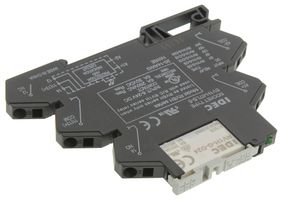 IDEC RV8H-S-D24 Power Relay, SPDT, 24 VDC, 6 A, RV8H Series, DIN Rail, Non Latching