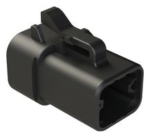 AMPHENOL SINE/TUCHEL ATP06-4S-BLK Automotive Connector Housing, ATP Series, Plug, 4 Positions