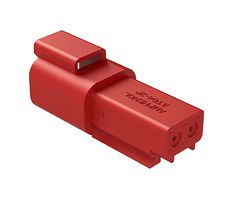 AMPHENOL SINE/TUCHEL AT04-2P-RED Automotive Connector Housing, AT Series, Receptacle, 2 Positions