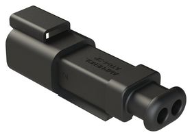 AMPHENOL SINE/TUCHEL AT04-2P-SR02BLK Automotive Connector Housing, AT SR02 Series™, Receptacle, 2 Positions