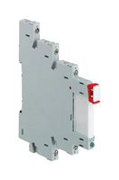 ABB 1SVR405521R3100 Relay Socket, DIN Rail, Screw, 250 VAC, CR-S Series