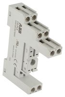 ABB 1SVR405650R0000 Relay Socket, DIN Rail, Screw, 8 Pins, 10 A, 250 V, CR-P Series
