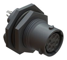 AMPHENOL SINE/TUCHEL RTS710ND6S0332 Circular Connector, w/ Locking Post, Sealed Circular Connector, ecomate Aquarius Series
