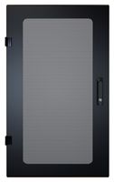 HAMMOND RCKVD20UBK1 Enclosure Accessory, 20U, Vented Locking Door, Hammond RCK Series Knockdown Rack Cabinets, Steel