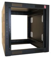 HAMMOND RCK12U32BK Rack Cabinet, Knock Down, RCK Series, 12U + 1U, 26.38 ", 24 ", 32 "