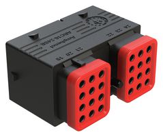 AMPHENOL SINE/TUCHEL ARC16-24SBR-P013 Automotive Connector Housing, Size 16, ARC Series, Plug, 24 Positions