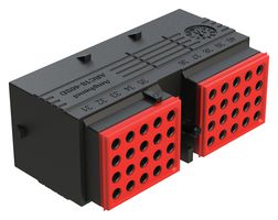 AMPHENOL SINE/TUCHEL ARC18-40SDR-P013 Automotive Connector Housing, Size 16, ARC Series, Plug, 40 Positions