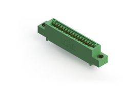 EDAC 345-017-523-407 Card Edge Connector, Single Side, 1.57 mm, 17 Contacts, Through Hole Mount, Straight