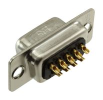 HIROSE / HRS HDEB-9S(05) Conector D Sub, Estándar, Receptáculo eléctrico, HD, 9 Contactos, DE, Copa para Soldar