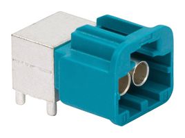 AMPHENOL RF FM2-NZRP-PCB-1 RF Connector, AUTOMATE, Type A Mini-FAKRA, 2 Port, PCB Through Hole, R/A, Plug, 50 Ohm, Z Code