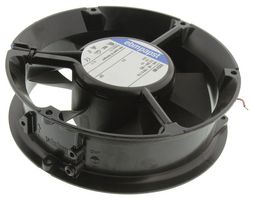 EBM-PAPST 6224NU Ventilador axial de CD, 24 V, Circular, 171.5 mm, 50.8 mm, Rodamiento de bolas, 241.3 CFM