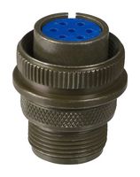 AMPHENOL INDUSTRIAL 97-3106A-18-1S(946) Circular Connector, 97 Series, MIL-DTL-5015 Series, Straight Plug, 10 Contacts, Solder Socket