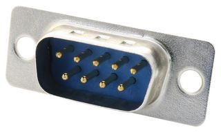 L-COM SD9P Conector D Sub, Copa para Soldar, DB9, 9 Contactos, Macho, Copa para Soldar, DE, Serie Standard D