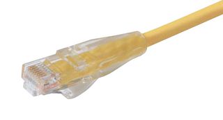 L-COM TRD815CRY-5 Cable Ethernet, Cat 5e, RJ45 Macho a RJ45 Macho, UTP (par trenzado sin blindaje), Amarillo