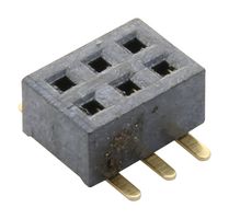 GCT BD050-06-A-0-0500-L-D PCB Receptacle, Dual Entry, Board-to-Board, 1.27 mm, 2 Rows, 6 Contacts, Surface Mount