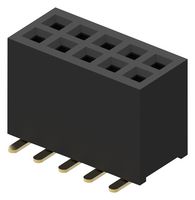 GCT BD064-04-A-0-L-D PCB Receptacle, Top Entry, Board-to-Board, 1.27 mm, 2 Rows, 4 Contacts, Surface Mount, BD064 Series