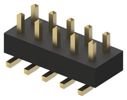 GCT BF030-06A-B0-0200-0277-0600-LD Pin Header, Pin Header, Board-to-Board, 2 mm, 2 Rows, 6 Contacts, Surface Mount Straight