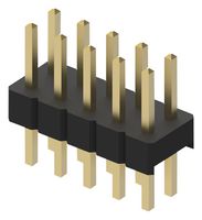 GCT BF050-10-A-B-0400-0300-N-D Pin Header, Pin Header, Board-to-Board, 2 mm, 2 Rows, 10 Contacts, Through Hole Straight