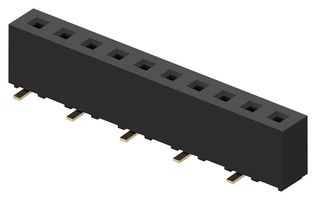 GCT BF090-04-A-1-N-D PCB Receptacle, Dual Entry, Board-to-Board, 2 mm, 1 Rows, 4 Contacts, Surface Mount, BF090 Series