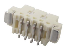 MOLEX 53398-0471 Pin Header, Vertical, Signal, Wire-to-Board, 1.25 mm, 1 Rows, 4 Contacts, Surface Mount Straight