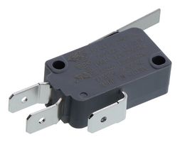 HONEYWELL V15T16-CZ300A02 Microswitch, Standard, Straight Lever, SPDT, Quick Connect, 16 A