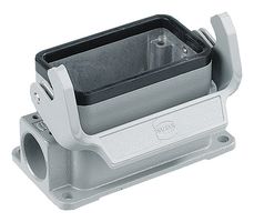 HARTING 19302161291 Heavy Duty Connector, M25, Hood, Side Entry, Aluminum Body, 1 Lever, 16B
