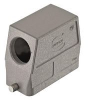 HARTING 19302240548 Heavy Duty Connector, M40 Side Entry, 2 Pegs, High Profile, Hood, Side Entry, Aluminum Body