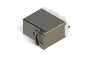 EDAC 516-120-500-462 Connector, Rack & Panel, 516 Series, 120 Contacts, 3.81 mm, Receptacle, Solder Lug, 17 Rows