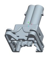 TE CONNECTIVITY - AMP 444496-1 Automotive Connector Housing, Junior Power Timer Series, Receptacle, 2 Positions