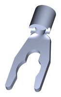 AMP - TE CONNECTIVITY 53831-2 Fork / Spade Tongue Terminal, SOLISTRAND Series, 22AWG to 16AWG, 1.65 mm², M4, #8, Uninsulated