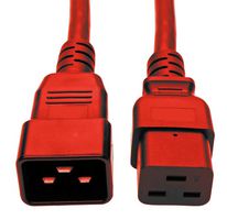 MULTICOMP PRO GW-151756 Cable de Alimentación, IEC 60320 C20 a IEC 60320 C19, 2 m, 16 A, 250 V, Rojo