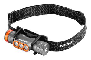 Torch, Head Light, 1500 lm, 129 m, Aluminum, Battery, TRANSCEND 1500 Series