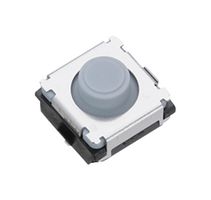 PANASONIC EVP-CD8C1A000 Tactile Switch, SPST-NO, EVPCD Series, Top Actuated, Surface Mount, Round Button, 5 N