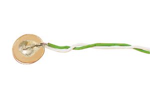 LABFACILITY Z2-K-3M DISC (IEC) Thermocouple, Disc, 1 x 0.2mm, Type K, 0 °C, 200 °C, 9.8 ft, 3 m