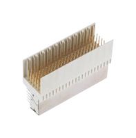 AMPHENOL COMMUNICATIONS SOLUTIONS HM2J70PE5118N9LF Connector, R/A, Hard Metric, Millipacs Series, 110 Contacts, 2 mm, Header, Press Fit, 5 Rows