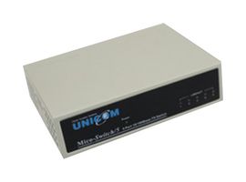 UNICOM FEP-32005T-2 Switch, 5 Ports, Commercial, Fast Ethernet, Desktop, RJ45 MDI/MDI-X x 5, 10Mbps, 100Mbps