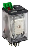 SCHNEIDER ELECTRIC/LEGACY RELAY 750XCXRM4L-24D Power Relay, 3PDT, 24 VDC, 10 A, 750 Series, Socket, Non Latching