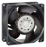 EBM-PAPST 3212J/2NU-343 DC Axial Fan, 12 V, Square, 92 mm, 38 mm, Ball Bearing, 76.5 CFM