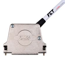 MOLEX / FCT 172704-0101. D Sub Backshell, 172704 Series, DC, 45°, Zinc Body
