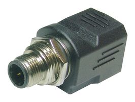 AMPHENOL LTW RJS-12D04FM-LS8001 In-Line Adapter, Adapter, M12, RJ45
